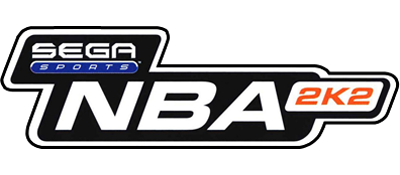 NBA 2K2 title screen for Playstation 2